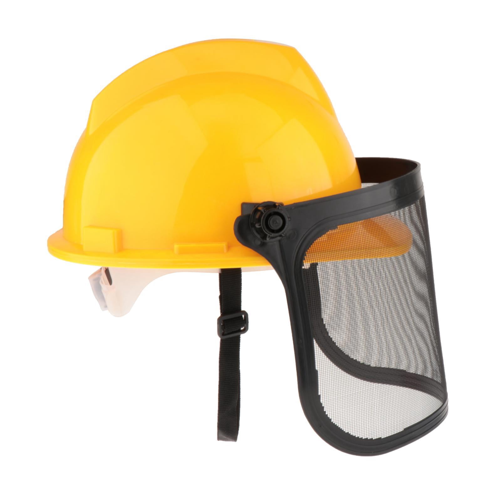 Forestry Helmet Face Shield Protective Gear with an Adjustable Headband for Chainsaw Logging and Yard Work