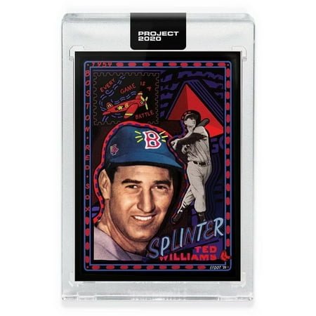 Topps TPS-ARTBB-0074-C Topps Project 2020 Card 74 - 1954 Ted Williams By Efdot