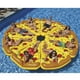 Swim Central 72" Gonflable Jaune et Orange Tranche de Pizza Radeau de Flotteur de Piscine – image 5 sur 5