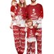 thumbnail image 1 of Xmas Family Matching Clothing Christmas Pajamas 2024 New Year Fashion Green Santa Claus Print Adult Kids Set Baby Romper Pajamas, 1 of 4