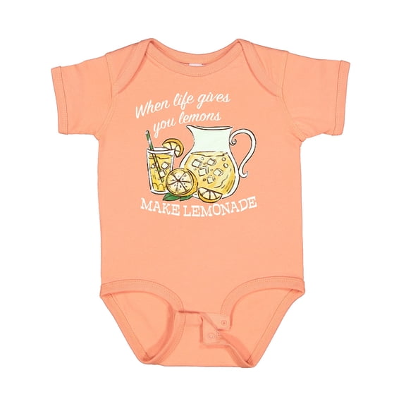 Inktastic When Life Gives You Lemons, Make Lemonade Boys or Girls Baby Bodysuit