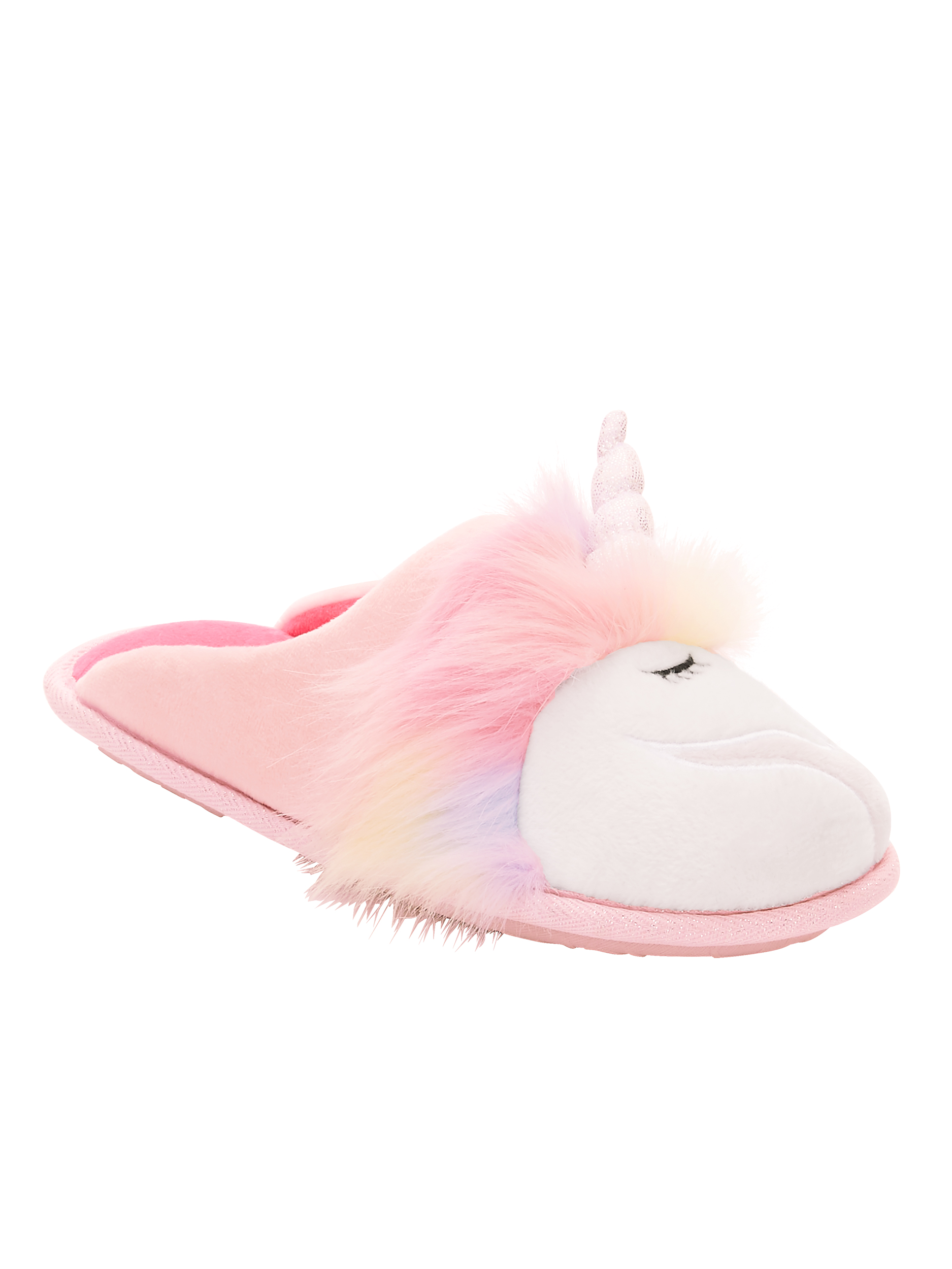 Secret Treasures Women/'s Unicorn Plush Soft Comfort Scuff Slipper 7 8