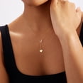 thumbnail image 4 of Gelin Double Heart Y-Necklace in 14K Solid Gold, 4 of 9