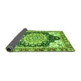 thumbnail image 2 of Ahgly Company Indoor Rectangle Geometric Green Traditional Area Rugs, 4' x 6', 2 of 4