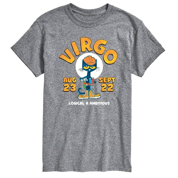 Pete The Cat - Virgo - Men's Short Sleeve Graphic T-Shirt