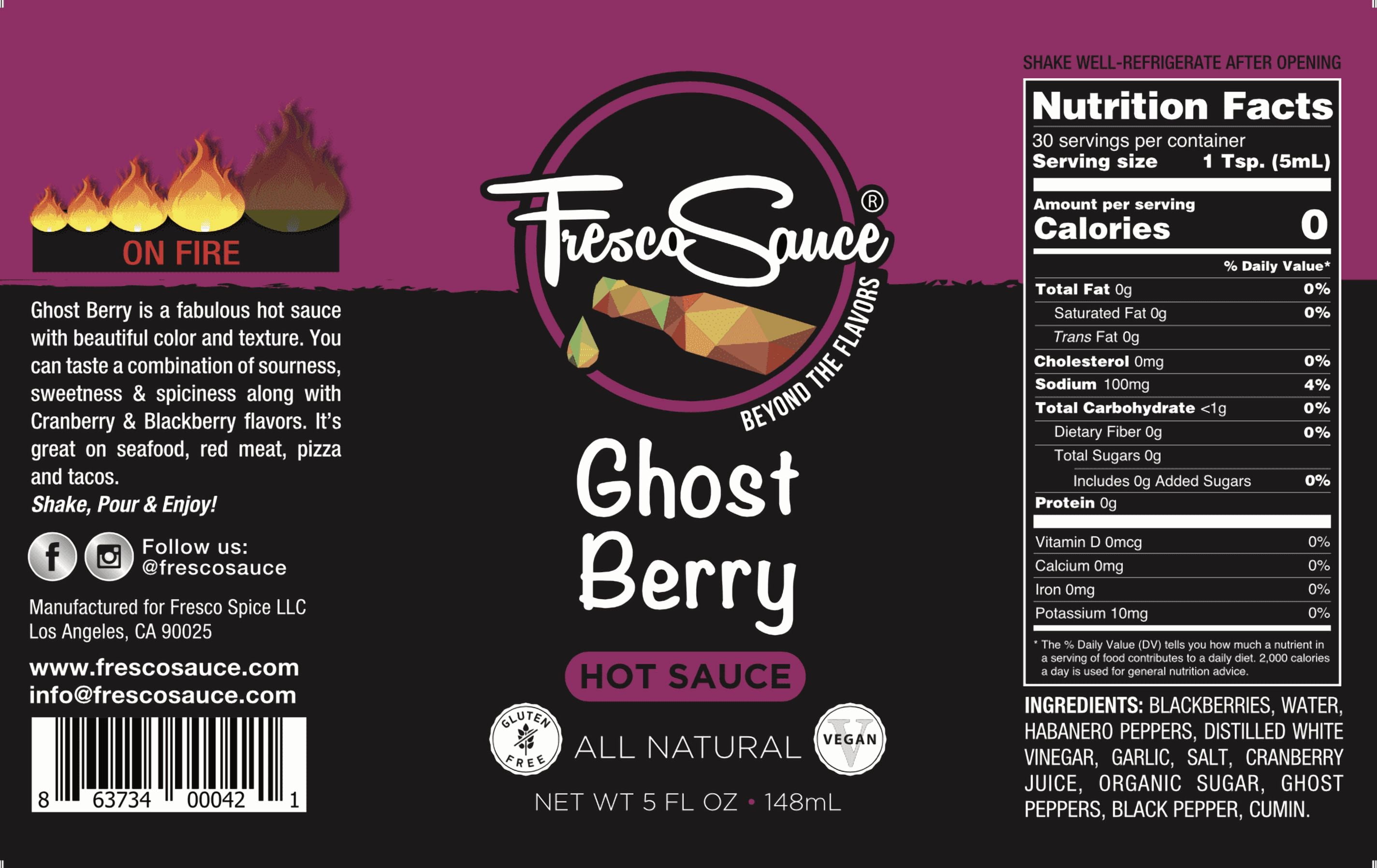 Fresco Sauce - Ghost Habanero Duet - Hot Sauce Pack
