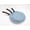 Ice Blue, variant on Crazy for Daisies Non-Stick Pan Protector (Set of 3 Covers) by Penny's Needful Things (Lime Green)