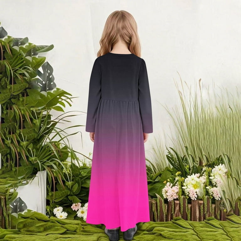 fnnxnal Big Girls 13-14T Navy Ombre Long Sleeve Maxi Dress - Side Pockets, Smocked Waist & Soft Stretch Polyester Spandex for Daily Wear & Family ... fnnxnal Big Girls 13-14T Navy Ombre Long Sleeve Maxi Dress - Side Pockets, Smocked Waist & Soft Stretch Polyester Spandex for Daily Wear & Family ...