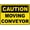 Warning Sign 5, variant on Caution Men at Work Orange Sign - 8"x12" Reflective Aluminum Metal Warning Signage with Symbol for Indoor Outdoor
