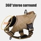 thumbnail image 4 of Dog Harness NO PULL Reflective Breathable Adjustable Pet Harness For Dog Vest Pasted Outdoor Walking Dog Collar Strap ShopWise Round, 4 of 12