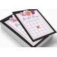 thumbnail image 3 of Inkdotpot Bridal Wedding Shower Bachelorette Party Bulk Blank Square Fill In Gift Ideas 50FloralBingoGameCards, 3 of 7
