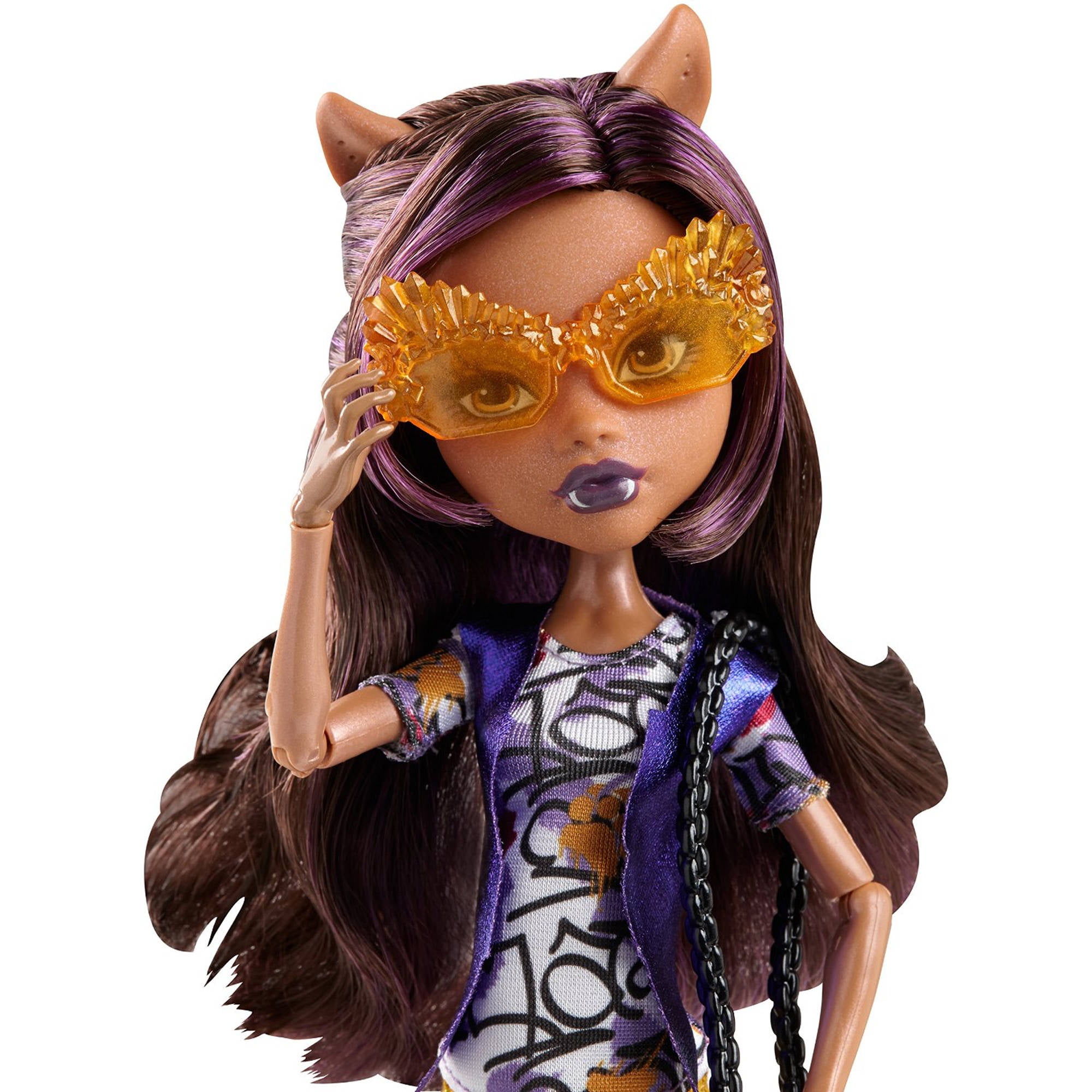 clawdeen wolf doll walmart