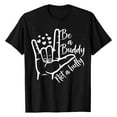 thumbnail image 5 of Womens Bullying Awareness T-Shirt Be A Buddy Not A Bully Hand Positive Message Printed Tees Positive Inspirational Tops, 5 of 5