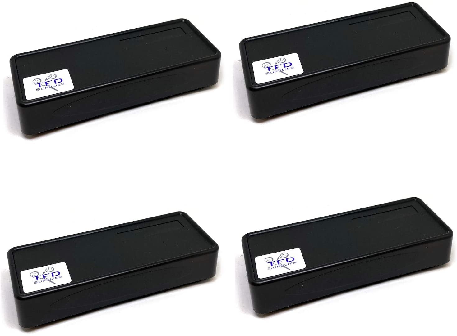 TFD Supplies 4 Pack Dry Erasers With White Board Erasers 4