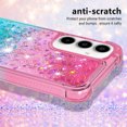 thumbnail image 3 of Funda para Samsung Galaxy A55 5G Transparente con Brillos Carcasa Protectora Antigolpes con Glitter Brillante, 3 of 5