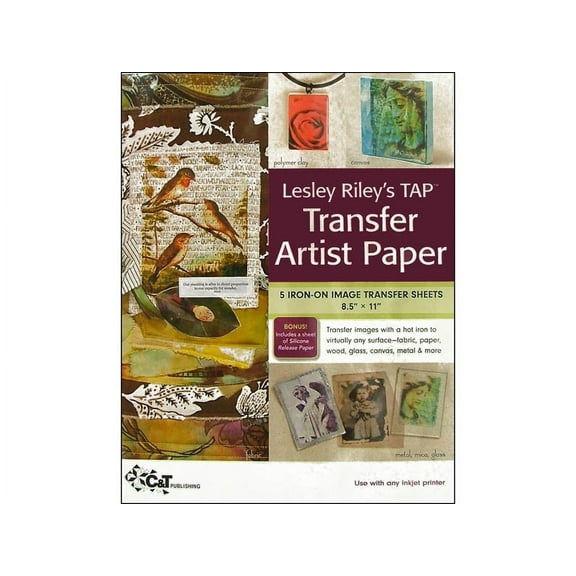 C&T Transfer Artist Iron On Image Sheet 8.5x11 5pc