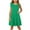 Light Green, variant on Girls Summer Dress Ruffle Sleeveless Casual Tank Dresses Flowy Sundress 4-14 Years