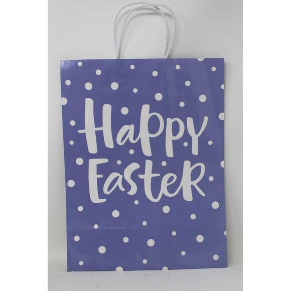 American Greetings Joyeuses Pâques Sac Cadeau Violet 10x5x13 Pouces