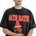 thumbnail image 5 of ACID Music BATH Music Shirts Funny Graphic Vintage T-Shirt Mens Womens Cotton Crew Neck Retro Casual Tee Tops, 5 of 6