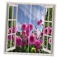 thumbnail image 1 of Cortina 3D para Ventana Cortinas de Dormitorio Modernas Cortinas Impresas con fotografía, 2 Piezas 3 Soledad Cortina de ventana, 1 of 10