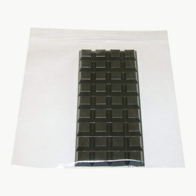 3M Bumpon Rubber Bumper/Spacer Pad - Square, 0.81 in Width x