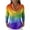 Saffron, variant on OIOLOYJM Going Out Tops for Women Casual Gradient Long Sleeve Cowl Neck Shirts Cotton Loose Fit Fashion T Shirts Spring Dressy Outfits Hot Pink L