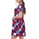 thumbnail image 2 of Easygdp golf para Vestido Transpirable de Mujer, Vestido Suelto de Manga Corta con Pliegues y Bolsillos para el Verano, 2 of 6