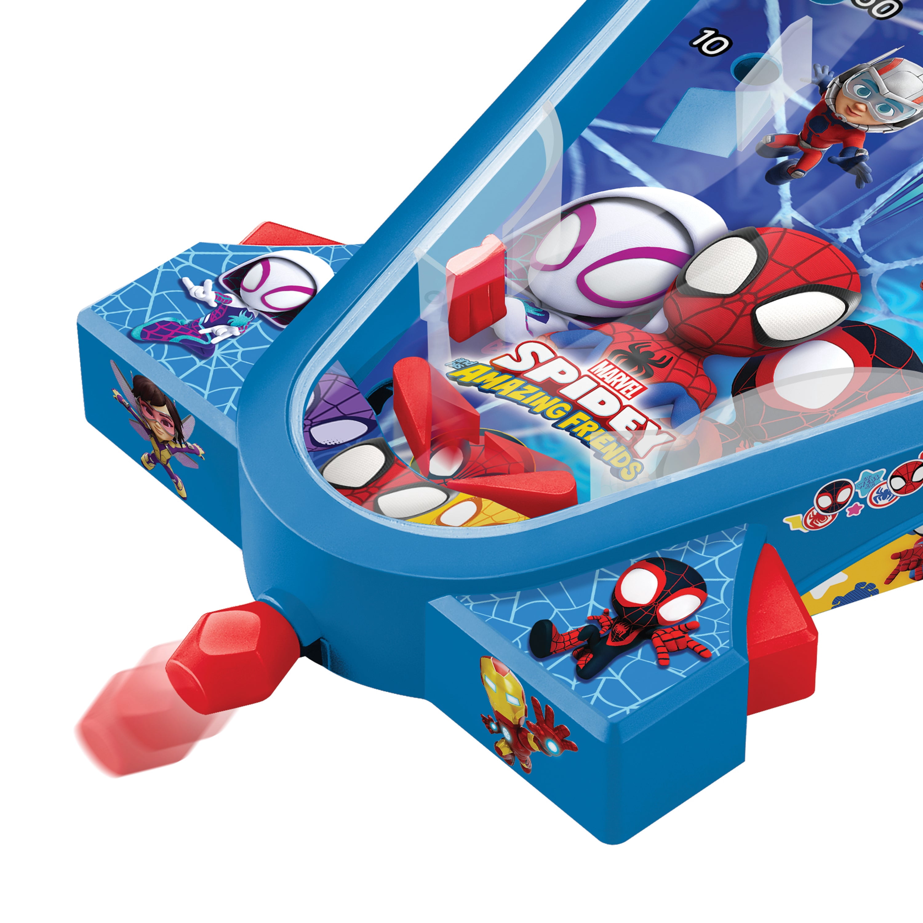 Spidey And His Amazing Friends Tabletop Baseball Pinball Game