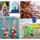 thumbnail image 4 of 200 piezas de 10 colores Paquete mixto de bricolaje Material hecho a mano Bola de peluche Jardín de infantes Pelota colorida de felpa (15 mm, color mezclado), 4 of 5