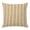 Desert Sand, variant on Throw Pillow Covers 16x16 Inch, Olive Green Decorative Pillow Cases for Couch Sofa Bed, Vintage Traditional Vertical Stripes Texture Cotton Linen Square Home Decor Pillowcases with Hidden Zipper
