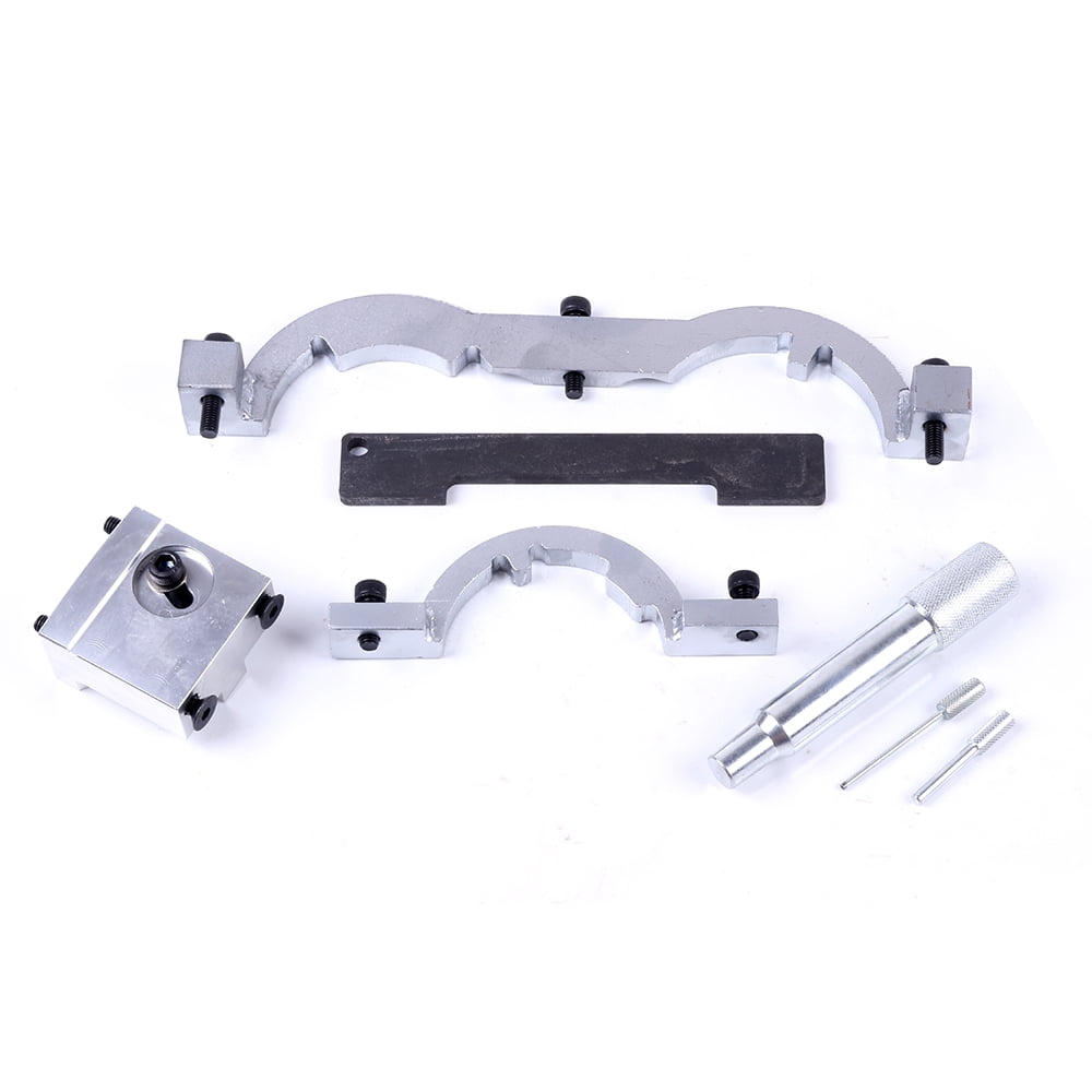 SCITOO Engine Timing Locking Tool Set Fit for Chevrolet Vauxhall Opel 1.0 1.2 1.4L Turbo with Chain Tensioner Locking Pin Camshaft Setting Plate