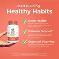 thumbnail image 3 of MaryRuth's Kids Multivitamin Gummies with Vitamins and Postbiotics, 60 Count, 3 of 10
