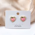 thumbnail image 1 of 2023 Pendientes Espiral Rosa De Gota Para Las Mujeres Perlas Colgantes Hikaw Piercing Set De Hipoalergénico No Tarnish Perla Conjunto De Joyería, 1 of 4