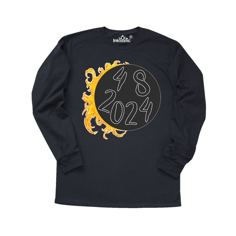 INKtastic Inktastic Solar Eclipse with flares 482024 Adult Long