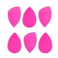 thumbnail image 1 of Set de esponjas de maquillaje, color rosa opaco, 6 unidades, sin látex, 1 of 3