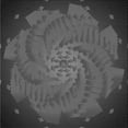 thumbnail image 1 of Ahgly Company Tapis d'Intérieur Lavable en Machine Carré Transitionnel Gris Brun, 4 Pieds Carré, 1 of 7