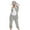 #396-Gray, variant on AUNVITO Women's Animal-Themed Hooded Long Sleeve One-Piece Pajamas Cozy and Soft Home Loungewear