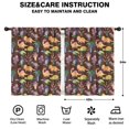 thumbnail image 2 of Blackout Kids Curtains,Brown Dinosaurs Flowers Trees Pattern Childrens Insulated Curtains Set Of 2,Bedroom Essentials,Toddler Room Decor 42"x54", 2 of 5