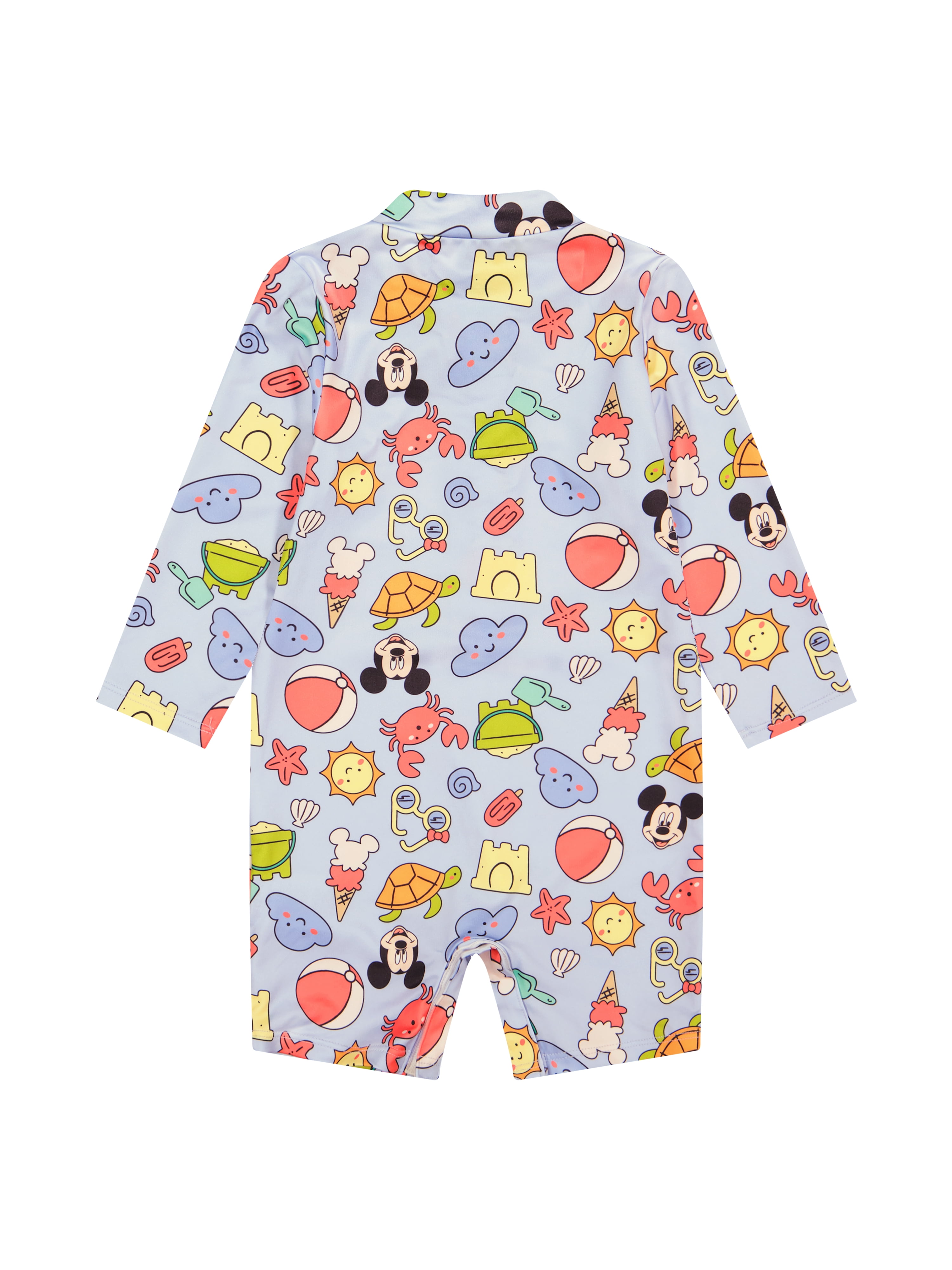 Character Baby Boy One- Piece Rash Guard Swimsuit, Sizes 0/3M- 24M