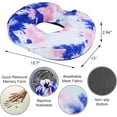 thumbnail image 6 of Donut Pillow Seat Cushion for Tailbone Pain Relief and Hemorrhoids, Home Office Chair Cushion for Long Sitting Work, Memory Foam Car Seat Cushions for Driving Butt Pain & Postpartum Pregnancy, 6 of 6