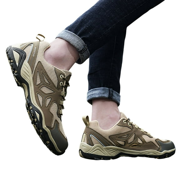 Mepaouo Women's Hiking Shoes Lightweight Waterproof Walking Sneakers Trekking Trails Outdoor Work Shoes