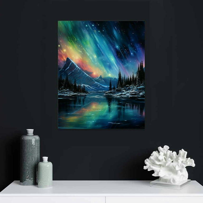 Aurora Borealis Northern Lights – decorate with a wall mural