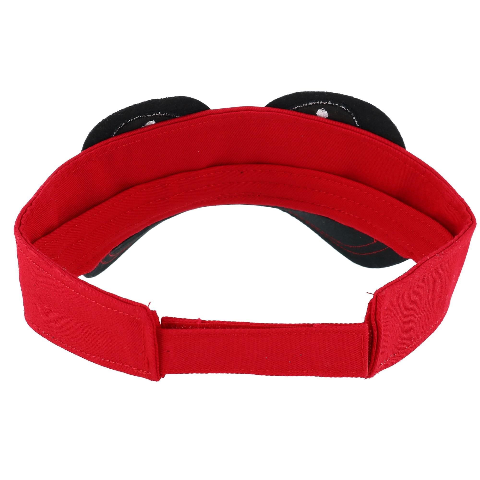 Jerry Leigh Disney Minnie Mouse Visor with 3D Ears and Bow