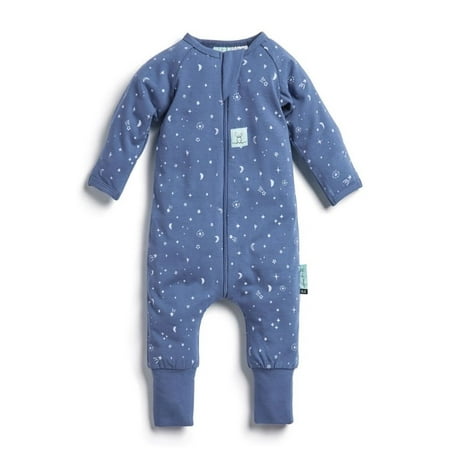 UPC: 9352240010105 | ergo Pouch Long Sleeve Romper 0.2 TOG Night Sky 6-12 Months