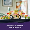 thumbnail image 6 of LEGO Friends Hot Dog Food Truck Toy with Mini Doll Characters and Cat Figure, Pretend Play Food, Toy Van, Creative Gift for Kids, Girls, and Boys, Ages 4 Years Old and Up, 42633, 6 of 8