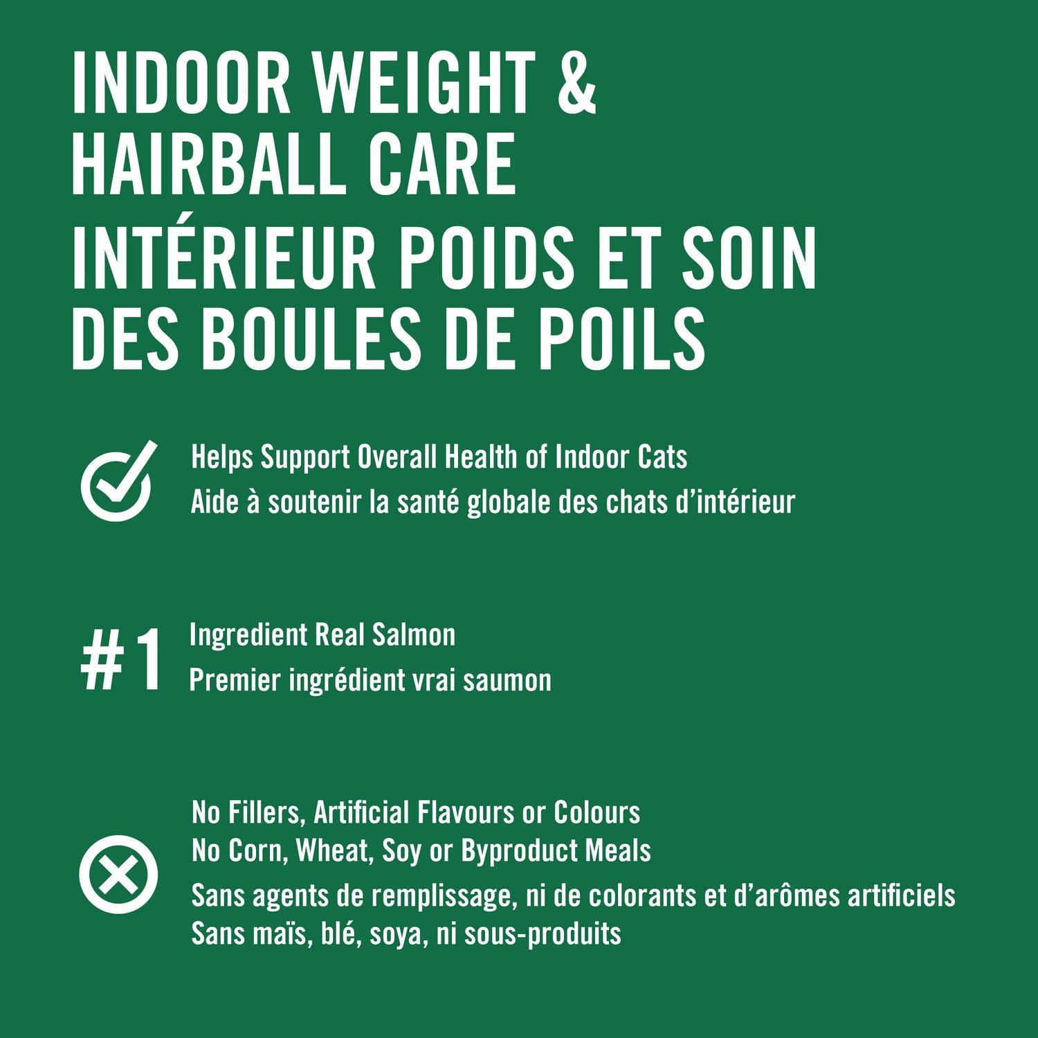 Pure Balance Pro+ Indoor Weight & Hairball Care with Salmon & Brown Rice Dry Cat Food, 100 g