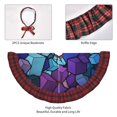 thumbnail image 5 of Lsque Geometry Dash for Christmas Tree Skirt, Merry Christmas Tree Skirt Collar, Xmas Holiday Decoration-36", 5 of 7