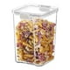 thumbnail image 1 of Xihbxyly Recipiente Hermético para Almacenar Granos Diversos, Diseño Compacto, Plástico Transparente, Ideal para Organizar La Cocina, Harina y Refrigerios, de 460 Ml a 1800 Ml., 1 of 4