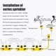 thumbnail image 2 of Rociador De Jardín Sistema De Riego De Agua De Rociador Automático Giratorio De 360 ​​​​Grados Para Jardín De Césped Yuarrent HA035654-00, 2 of 6