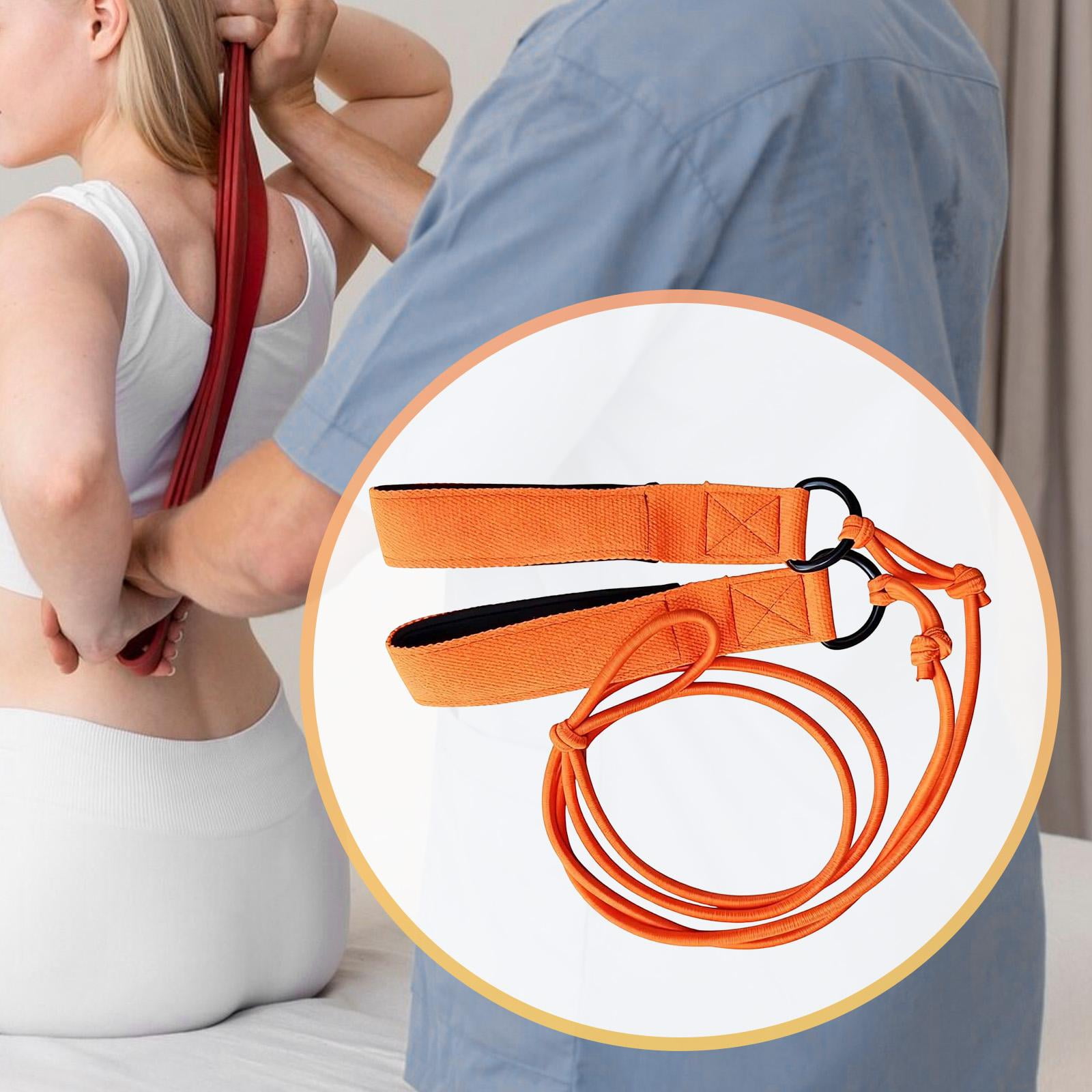 Elastic Rope Training Rope Resistance Band Durable Material for Spine Correction Home Gym Users